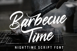 Nighttime - Modern Script Font