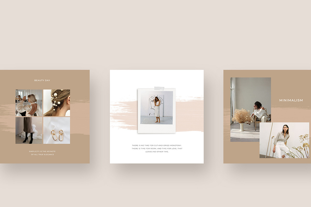 BEJE social media pack, a Social Media Template by Digital Breath templates (Photo 3 of 6)