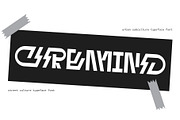 Kalcer Cremind – Streetwear Font, a Symbol Font by Erifqizefont (Thumbnail 2 of 8)
