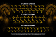 Berga Mont Typeface, a Blackletter Font by alit design (Thumbnail 9 of 17)