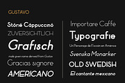 Gustavo, a Sans Serif Font by TGIF.STD (Thumbnail 2 of 4)