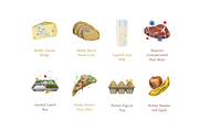 Spoiled Foods, a Food Illustration by Deemak Daksina (Thumbnail 3 of 3)