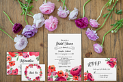 Watercolor Flower Blossoms Clipart, an Illustration by Emerald & Ivy Studios (Thumbnail 4 of 4)