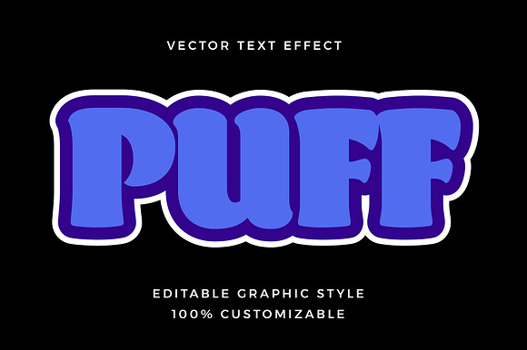 Bubble Outline Text Effect preview 4