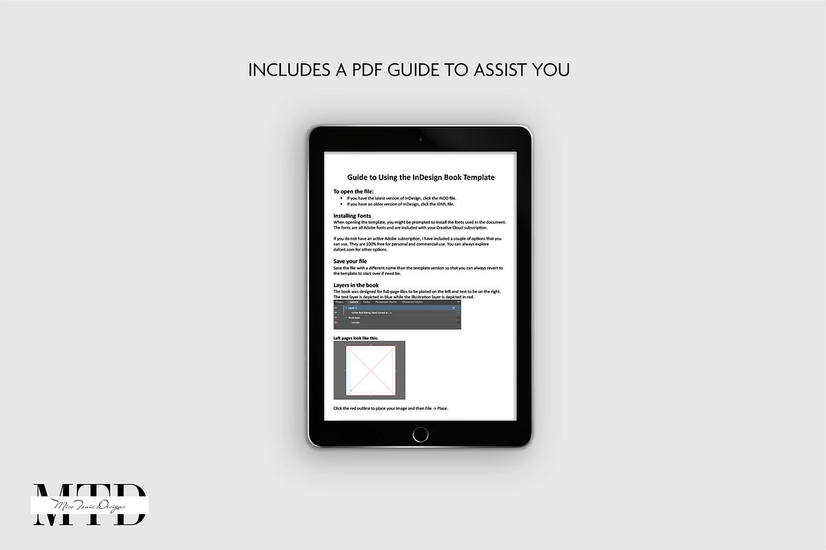 8.5x8.5 Children's Book Template, a Templates & Theme by Ms Tonia Designs (Photo 8 of 8)