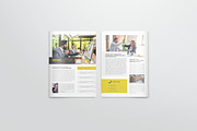 InDesign Business Newsletter, a Brochure Template by HR Studio (Thumbnail 5 of 5)