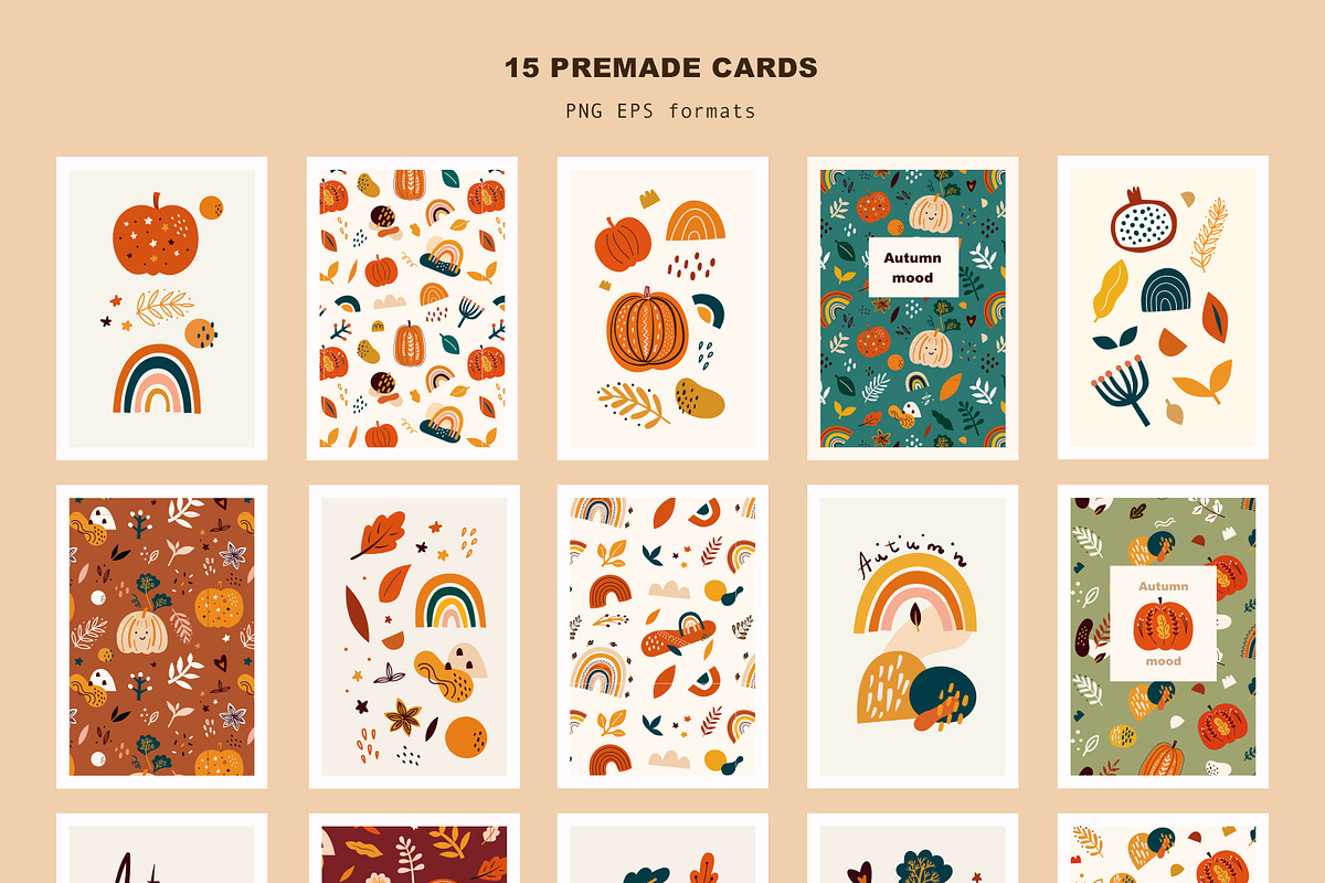 Autumn collection, a Decorative Illustration by MoleskoStudio (Photo 11 of 11)