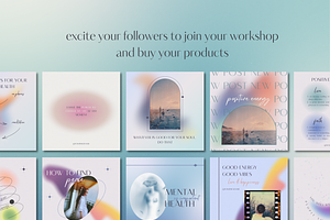 Aura Instagram Canva Template