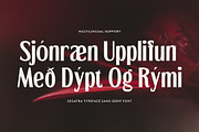 Segatra - Elegant Display Serif Font, a Serif Font by Sekyra Lab (Thumbnail 6 of 10)