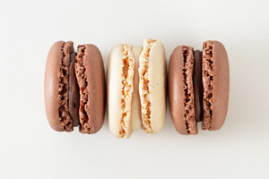 Choco macarons