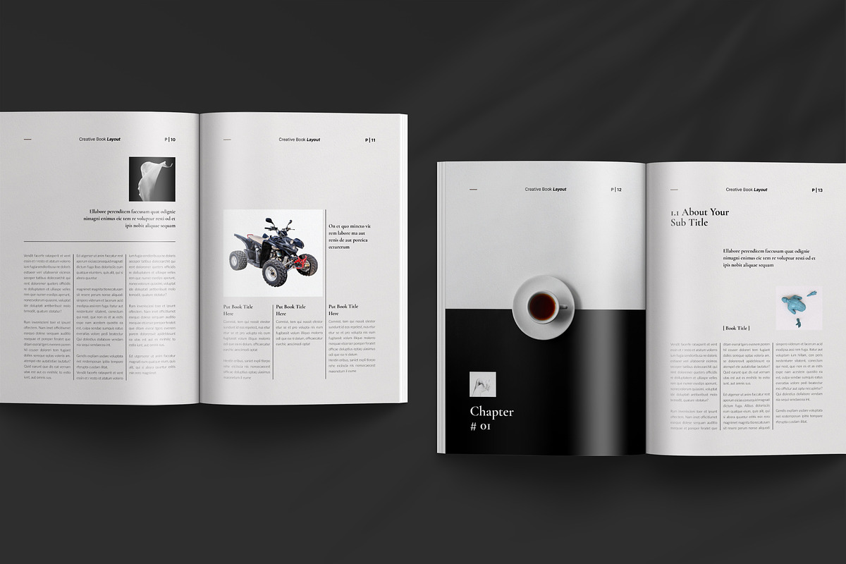 Book Layout Template, a Brochure Template by UnifyArts (Photo 7 of 17)