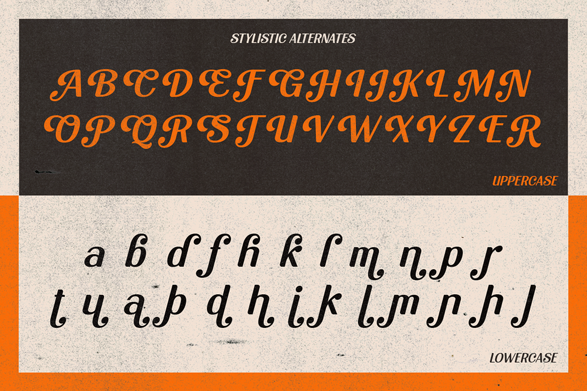 Riblate - Vintage Casual Fonts, a Sans Serif Font by Konstantine Studio (Photo 3 of 4)