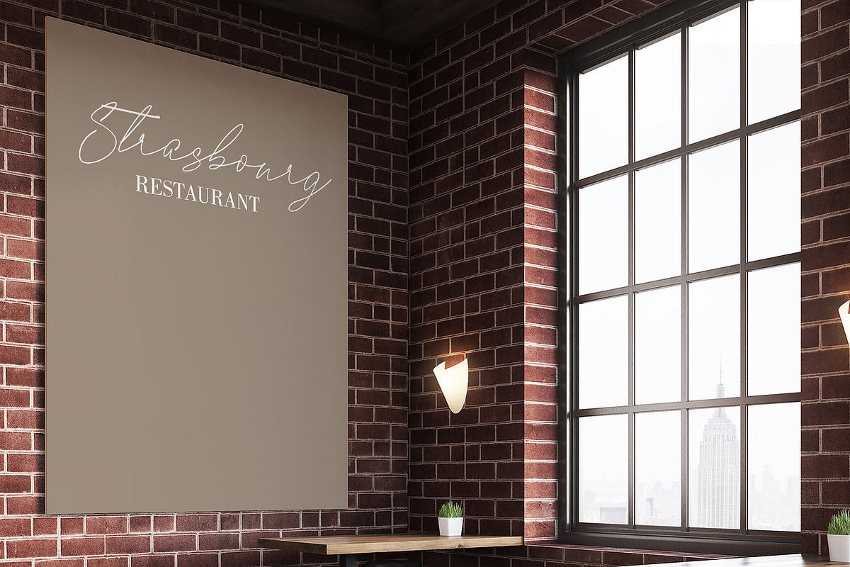 Strasbourg | Modern Signature Font preview 5