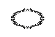 Elegant Oval Ornament Frame Bundle, an Illustration by jahid234 (Thumbnail 7 of 31)
