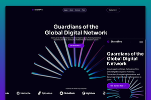 ShieldPro Cybersec Framer Template