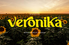 Veronika Display Font