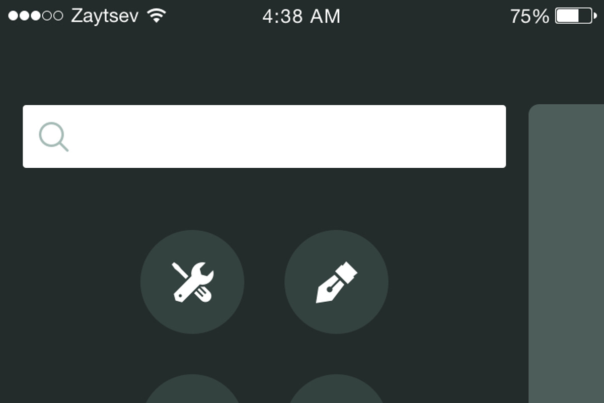 Wyvern iOS Wireframe UI Kit, a Wireframe Template by Yaroslav Zaitsev (Photo 12 of 57)