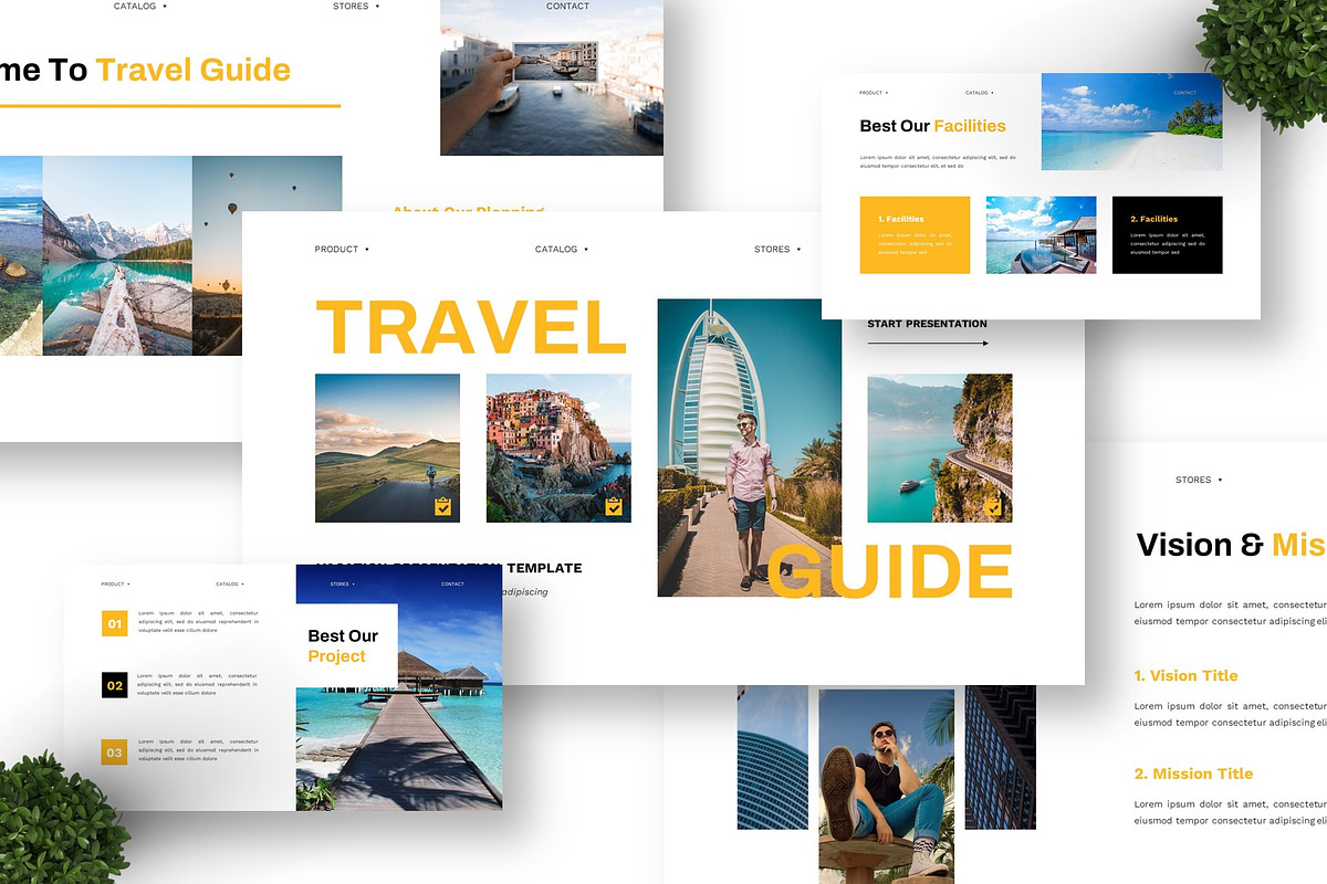 Travel Guide - Vacation Keynote preview 2