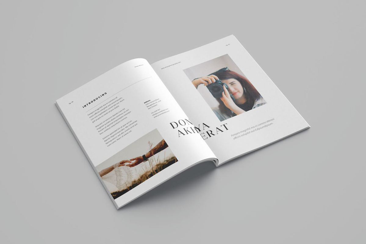 A5 Pricing Guide Template, a Brochure Template by Meenom Templates (Photo 3 of 15)