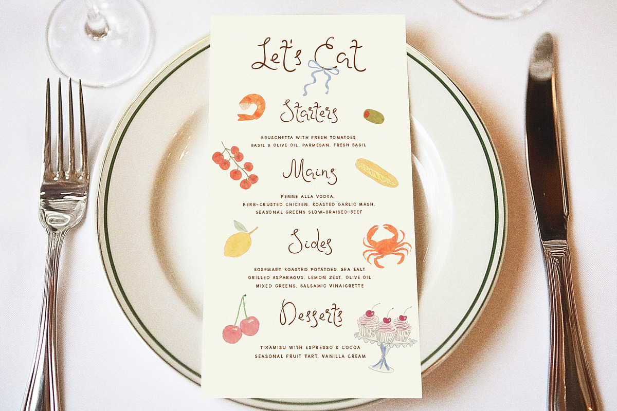 Whimsy Hand-drawn Watercolor Wedding, an Object Illustration by Ayya Studio (Photo 4 of 12)