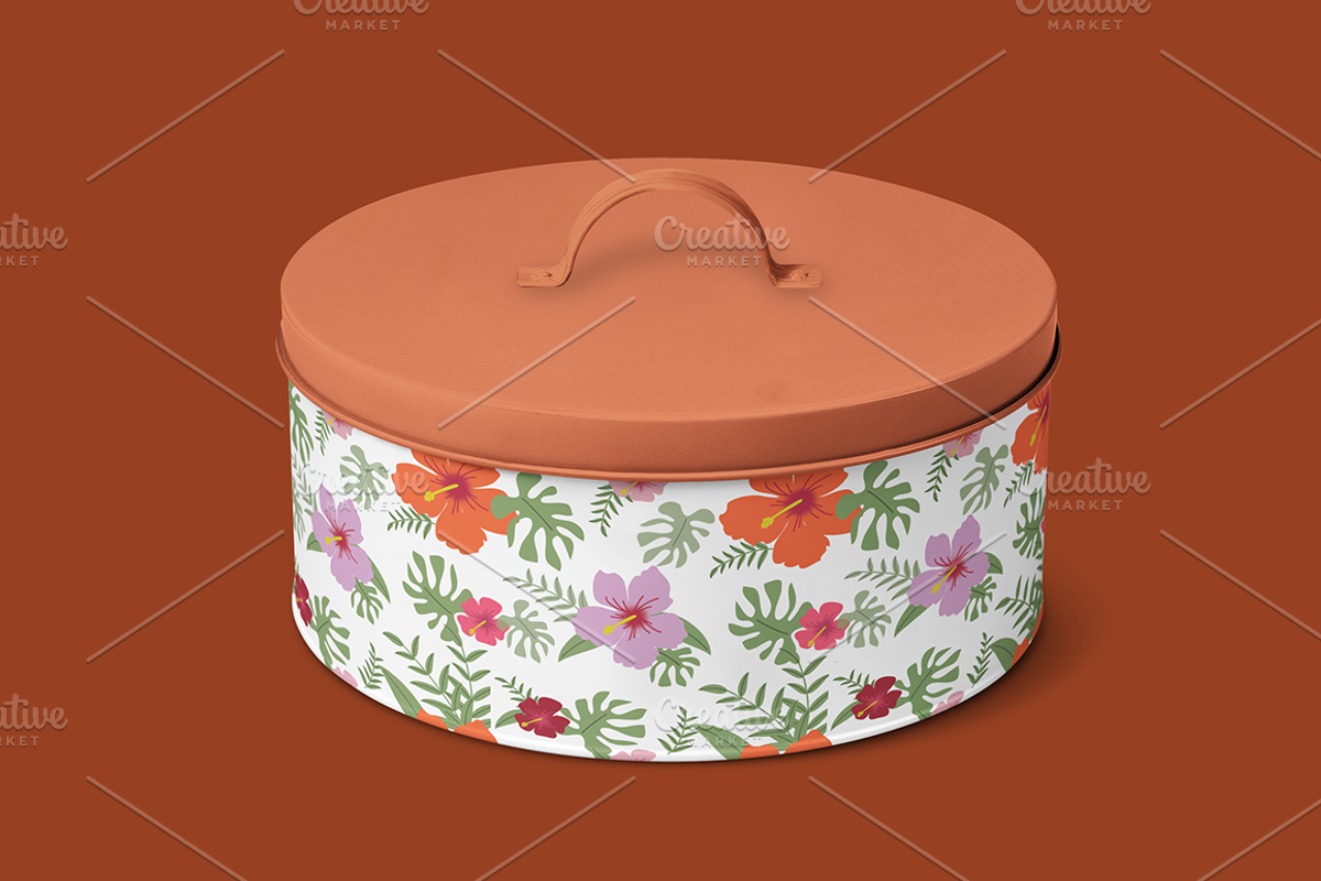 Colorful Seamless Floral Patterns, a Pattern Graphic by wowpatterns (Photo 3 of 4)