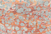 4 Hand Marbled Papers Autumn, a Texture Graphic by Marblingdom (Thumbnail 5 of 5)