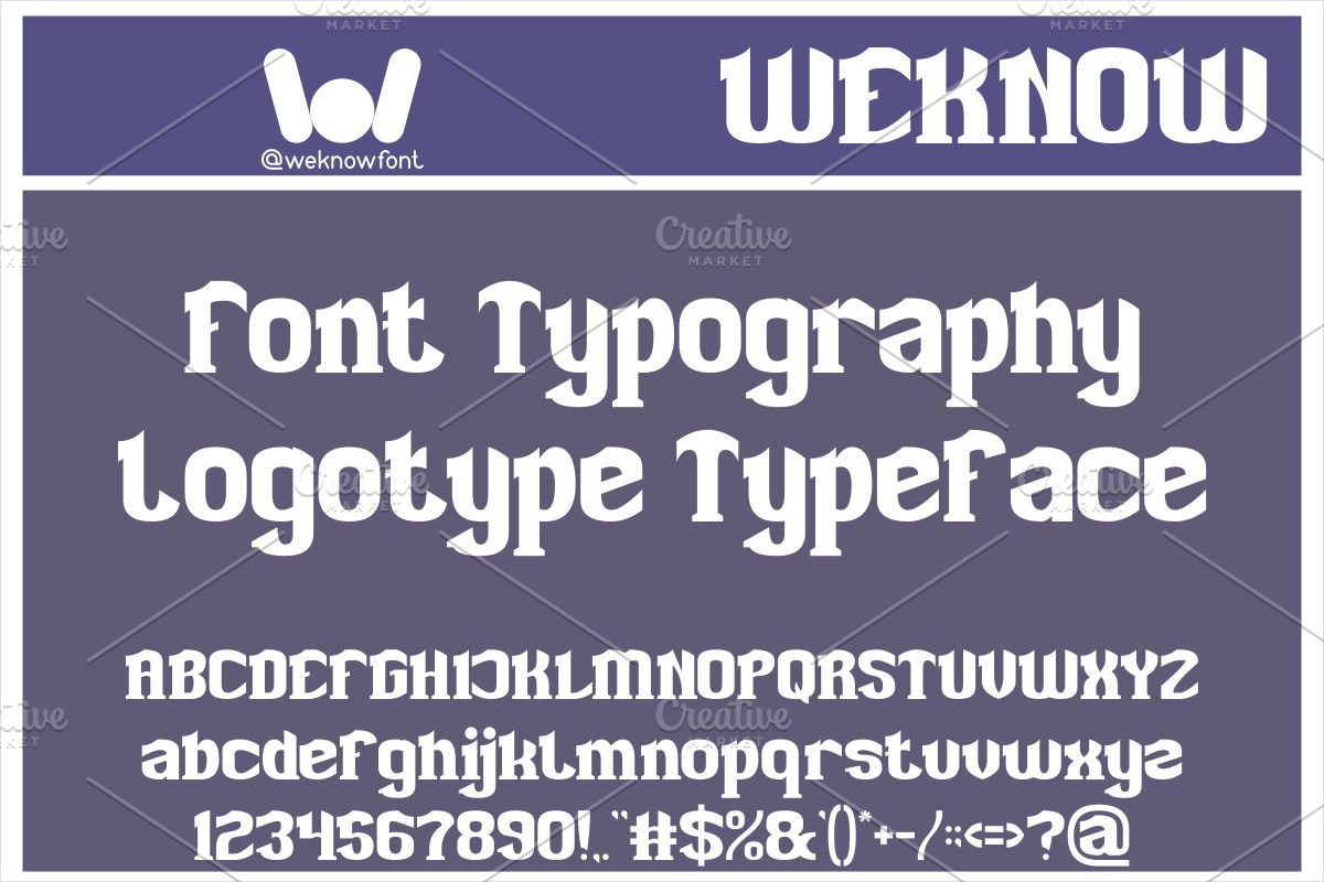 Micro expression font, a Slab Serif Font by weknow (Photo 2 of 8)