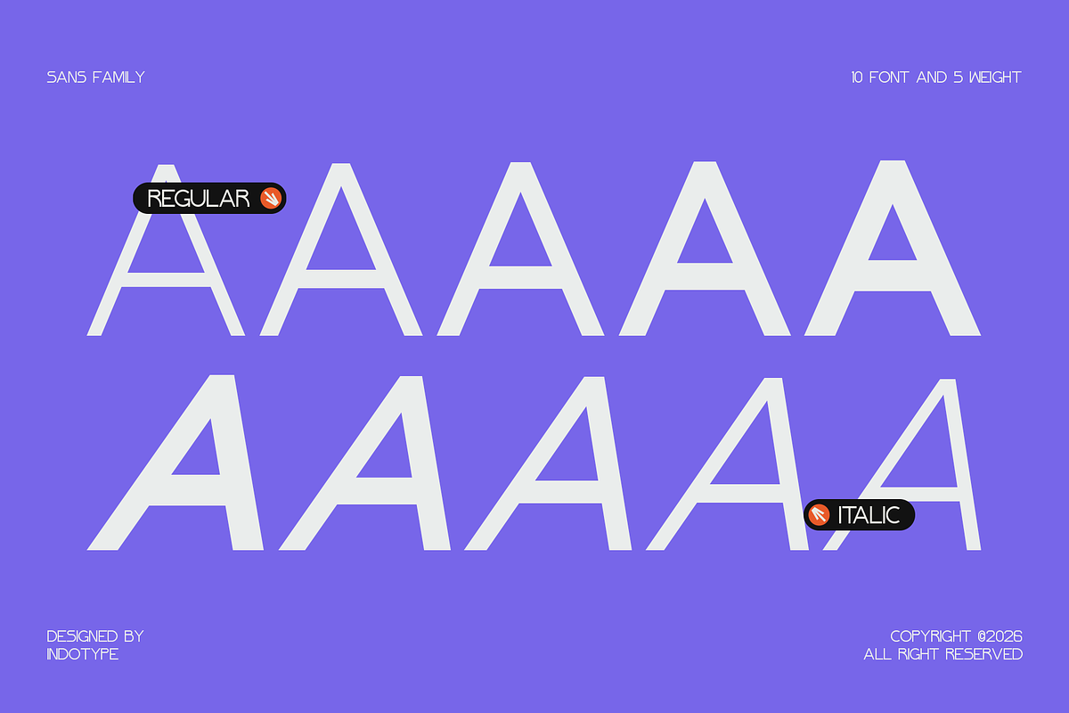 Origlume - Sans Family Font, a Sans Serif Font by Indotype Foundry (Photo 3 of 10)
