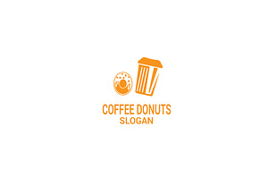 Coffee Donuts Logo