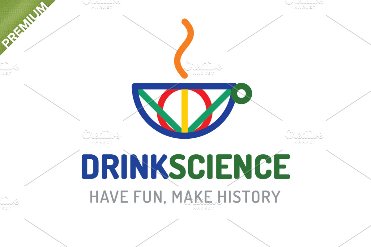 Drink Science Logo, a Branding & Logo Template by Web Design Label (Photo 1 of 5)