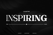 Valloria - Family Serif Font, a Serif Font by Flawless And Co (Thumbnail 3 of 10)