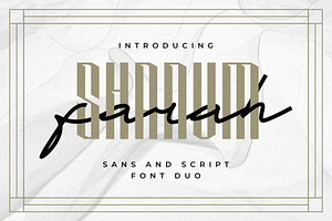 Farah Shanum - Font Duo