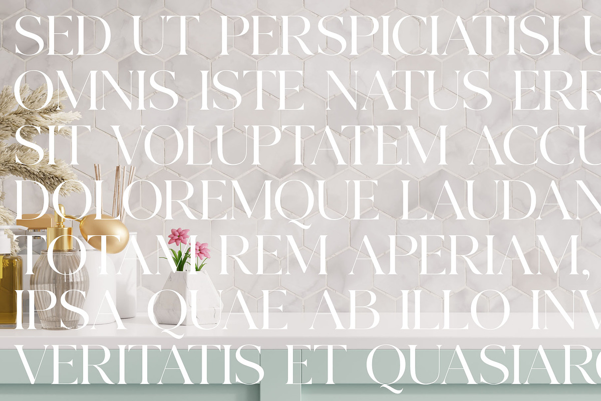Agatho Serif Font, a Serif Font by Andfonts (Photo 9 of 11)