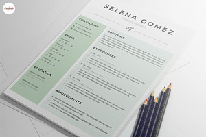 Modern CV - Coverletter Template