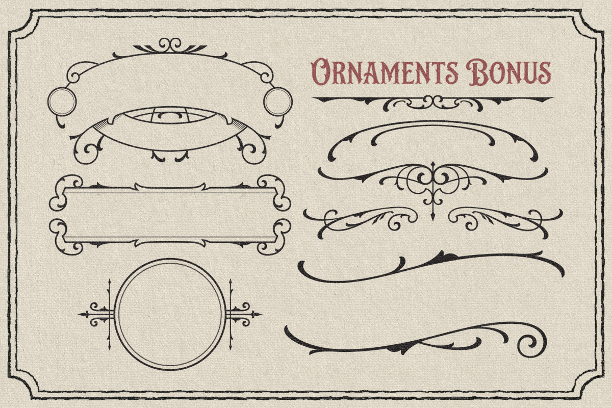 Bistern - Victorian Display Font, a Font by Letterhend Studio (Photo 6 of 9)