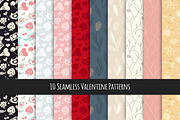 Seamless Valentine Patterns Set, a Pattern Graphic by Voysla's Shop (Thumbnail 1 of 3)