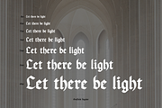 Graflicht Blackletter Font, a Blackletter Font by Small & Simple Things (Thumbnail 8 of 9)