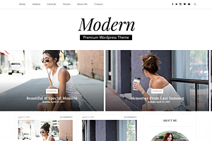 Modern-Wordpress Blog Theme