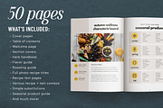 Food Creator Cookbook Template, a Magazine Template by Studio Soluna (Thumbnail 2 of 10)