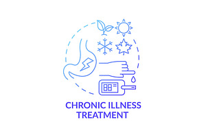 Chronic Illness Treatment Concept