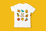 Easter Doodle elements design., a Decorative Illustration by kaisorn (Thumbnail 7 of 7)