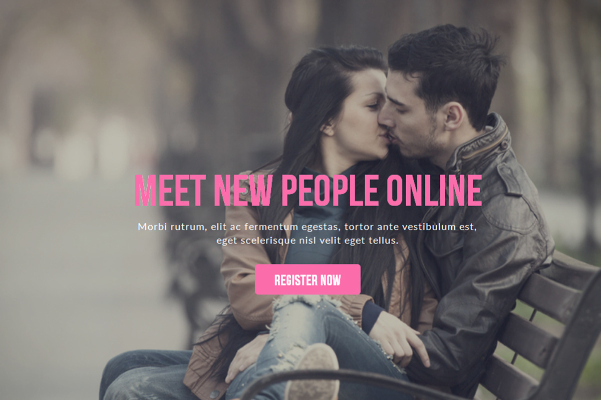 Love Muse Dating Site Template, a Landing Page Template by Creative Slides