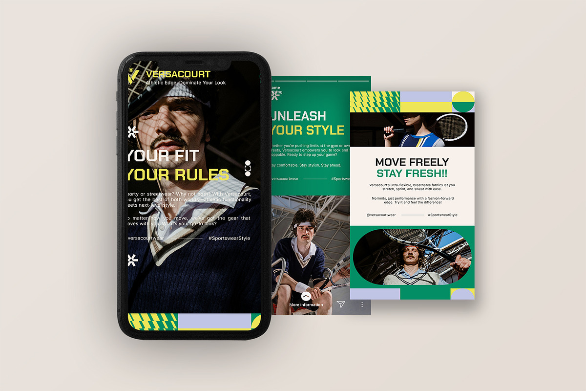 Versacourt - Instagram Story, a Social Media Template by StreaksideStd (Photo 2 of 3)