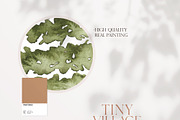 Watercolor Christmas-TINY VILLAGE, a Decorative Illustration by Beigetime (Thumbnail 2 of 10)
