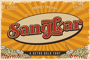 Sangkar Retro Bold