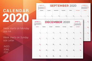 Monthly Planner 2020