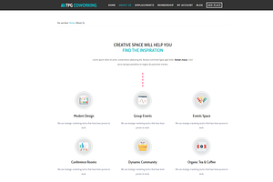 TPG CoWorking Space Wordpress Theme