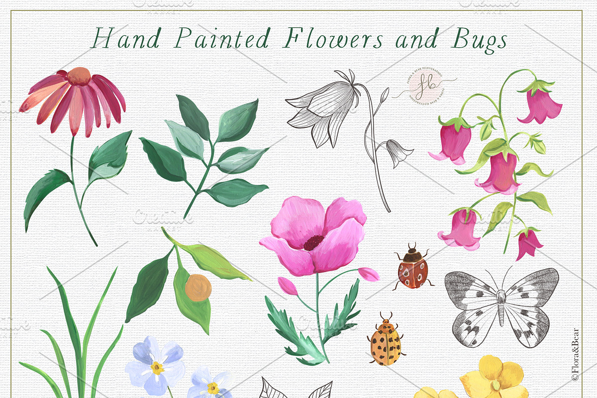 Wildflowers, an Illustration by Flora+Bear (Photo 2 of 11)