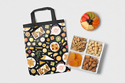 Oriental sweets set + backgrounds, a Food Illustration by Good Studio (Thumbnail 21 of 21)