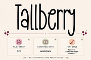 Tallberry – Playful Handwritten Font, a Handwritten Font by Wow Magic (Thumbnail 6 of 6)